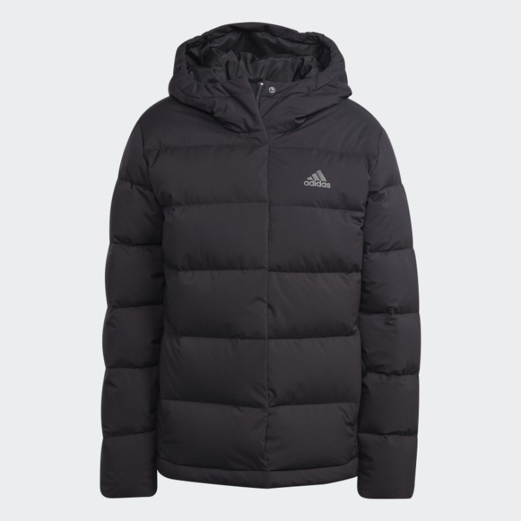 Chaqueta De Plumón Con Capucha Adidas Helionic Negra