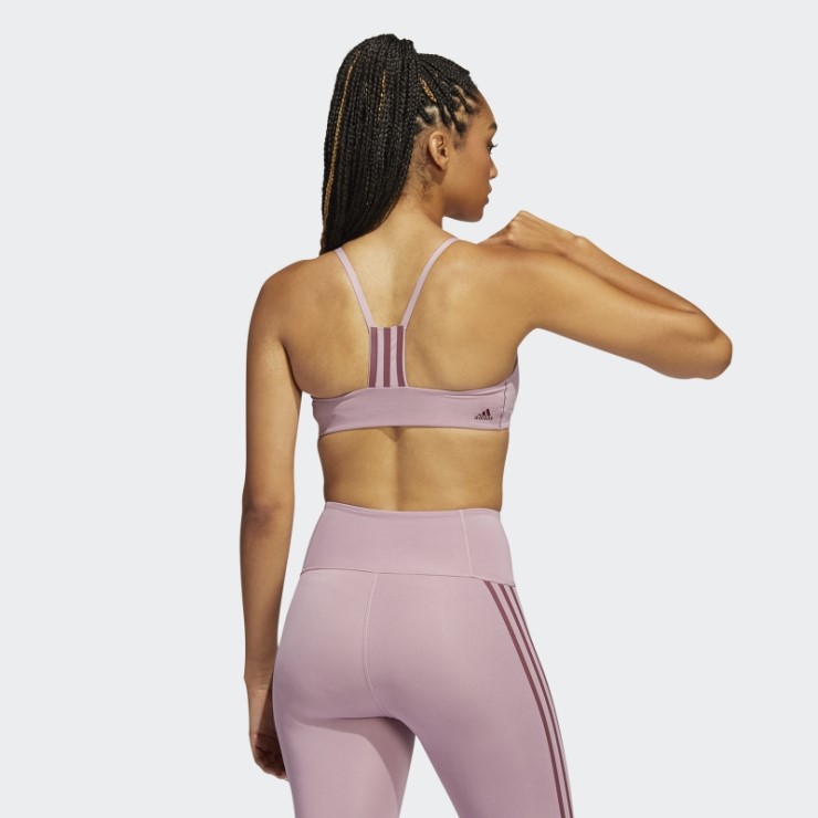Sujetador Adidas Aeroimpact Training Light-support Fashion Malva