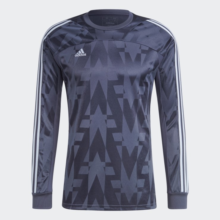 Camiseta Tiro Manga Larga Adidas Azul Marino