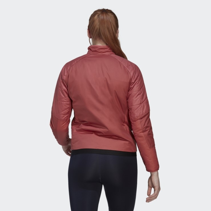 Adidas Terrex Chaqueta Con Aislamiento Multisintético Rojo