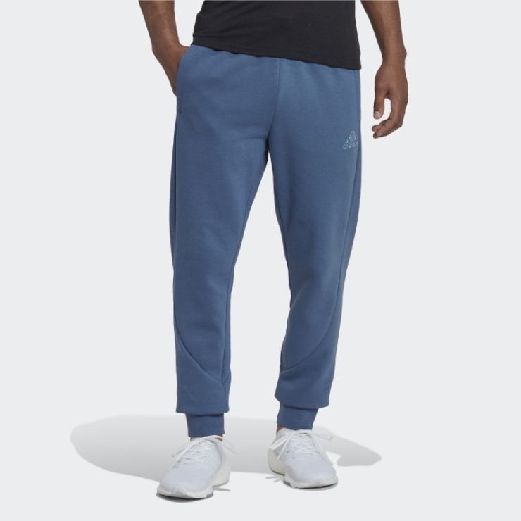 Pantalones Adidas Steel Stadium Fleece Badge Of Sport Con Vuelta