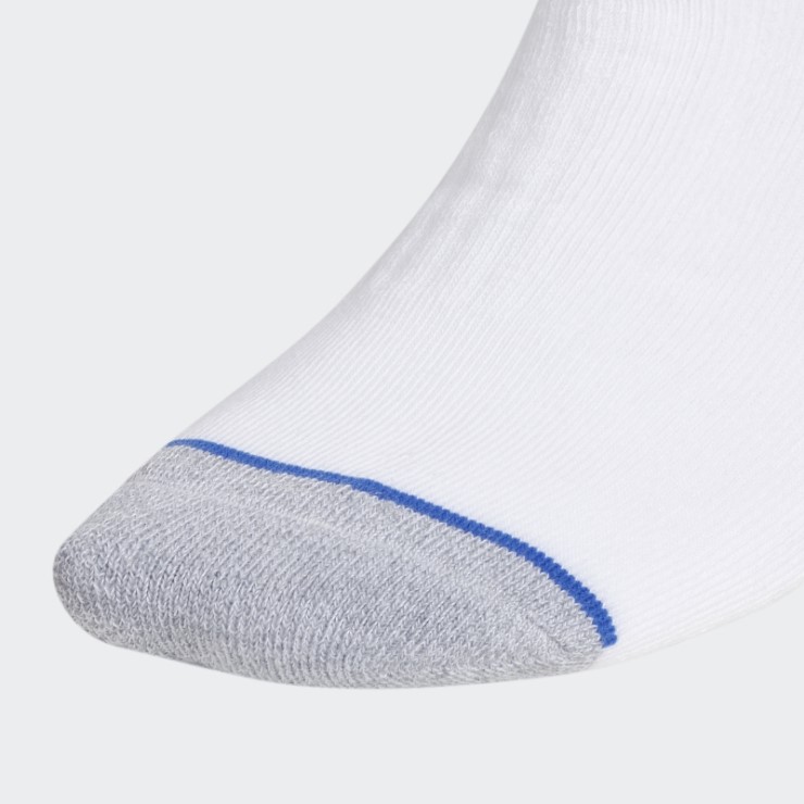 Blanco Adidas Classic Cushioned Crew Calcetines 3 Pares