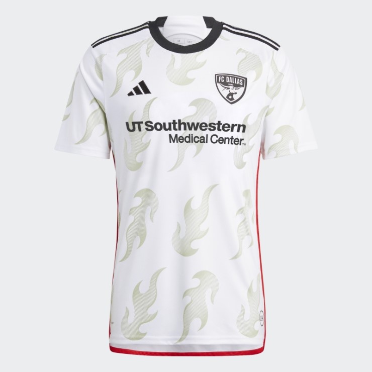 Camiseta Fc Dallas 23/24 Segunda Equipación Blanco Adidas