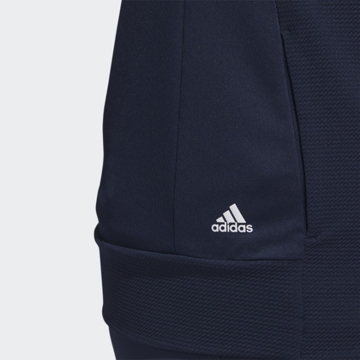 Adidas Chaqueta Texturizada Con Cremallera Completa (talla Grande) Azul Marino