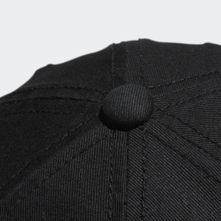 Adidas Gorra Holgada Con Lavado Negro