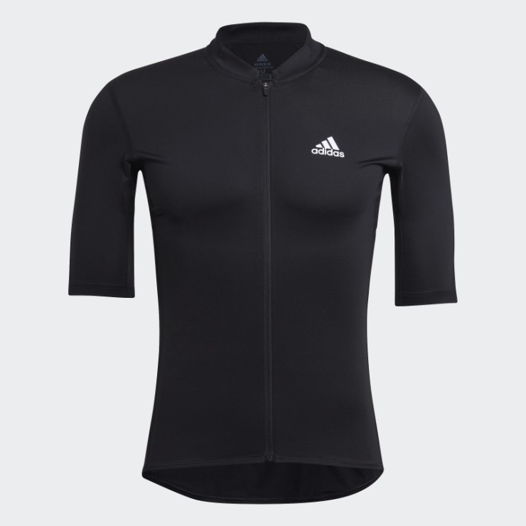 Elegante Adidas El Maillot De Ciclismo De Manga Corta Blanco