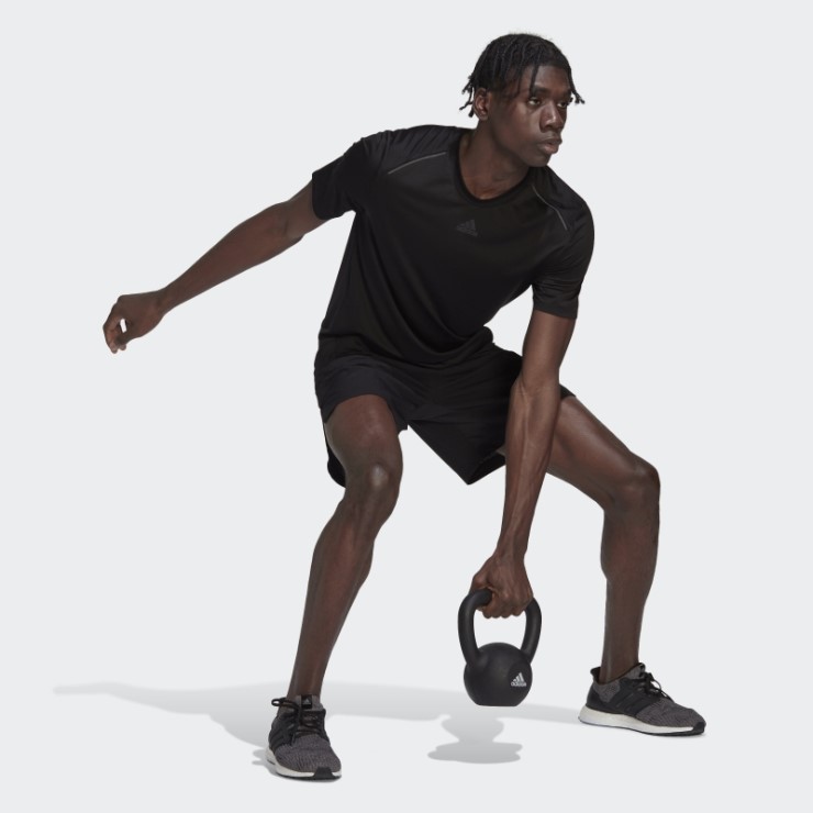 Camiseta De Entrenamiento Hiit Negra Adidas