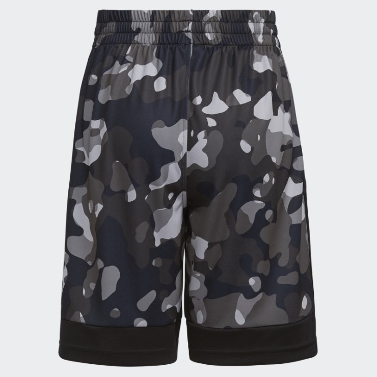 Pantalones Cortos Adidas Core Camo Allover Print (talla Extendida) Negro