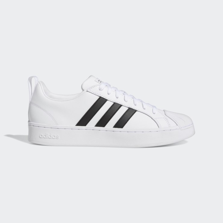 Blanco Streetcheck Cloudfoam Court Zapatos Bajos Adidas