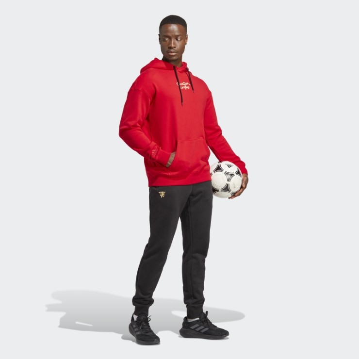 Adidas Manchester United Chinese Story Sudadera Con Capucha Escarlata