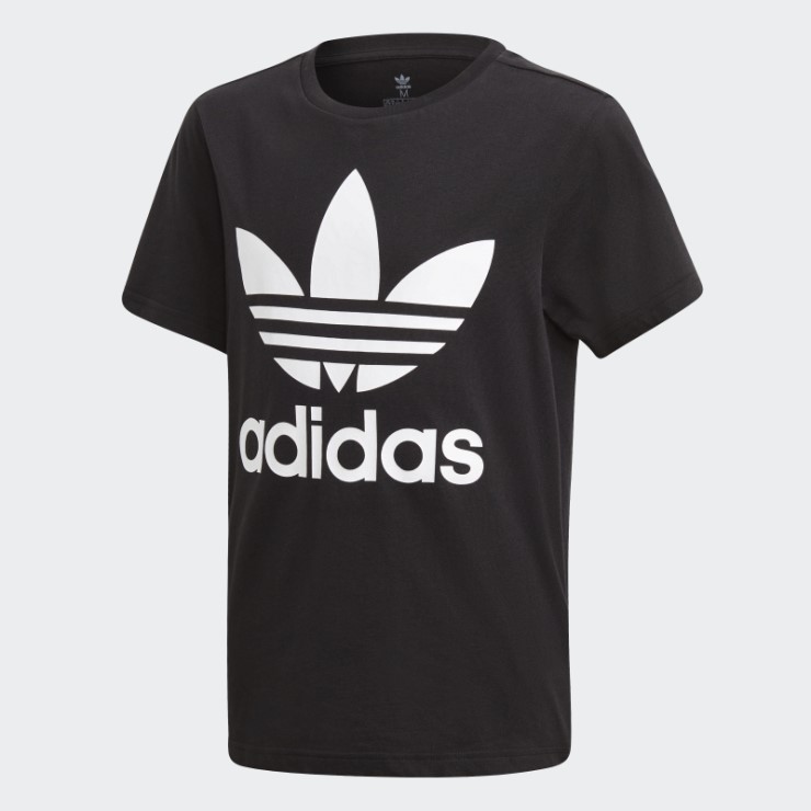 Camiseta Trébol Negra Adidas