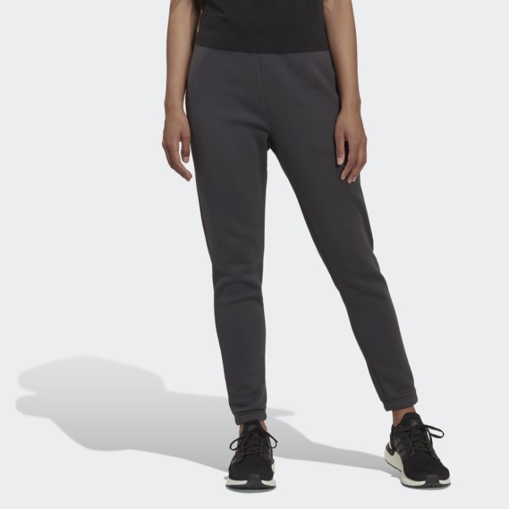Pantalones De Corte Regular Studio Lounge Adidas Carbon