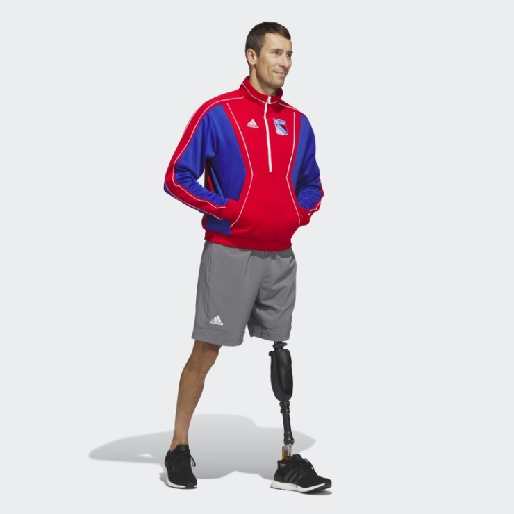 Sudadera Roja Adidas Rangers Classics