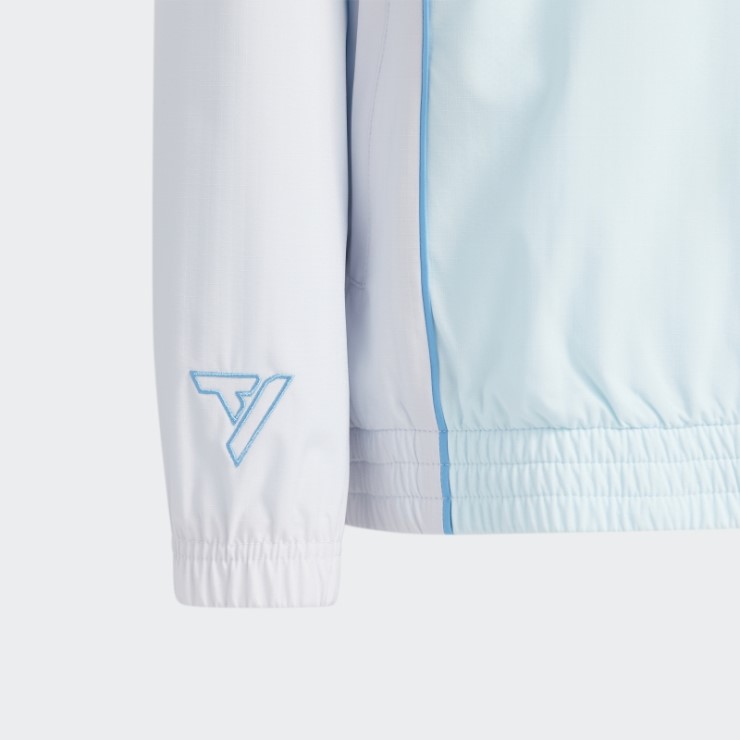 Chaqueta Adidas Para Niños Grandes Trae Young Dash Gris