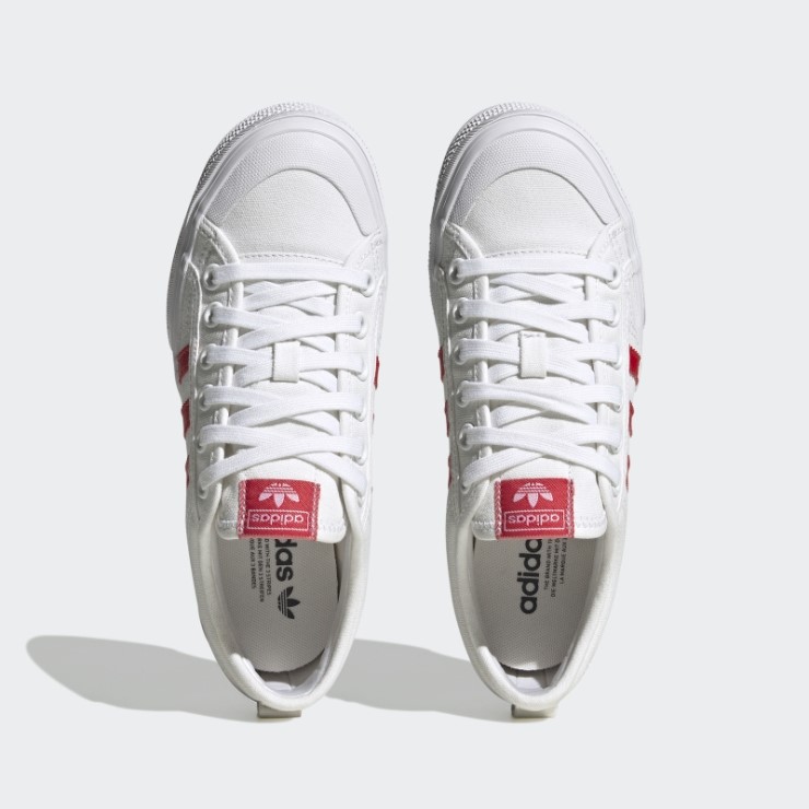 Adidas Nizza Plataforma Zapatos Escarlata