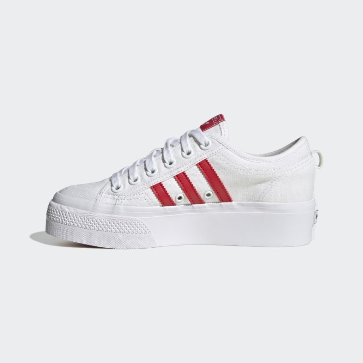 Adidas Nizza Plataforma Zapatos Escarlata