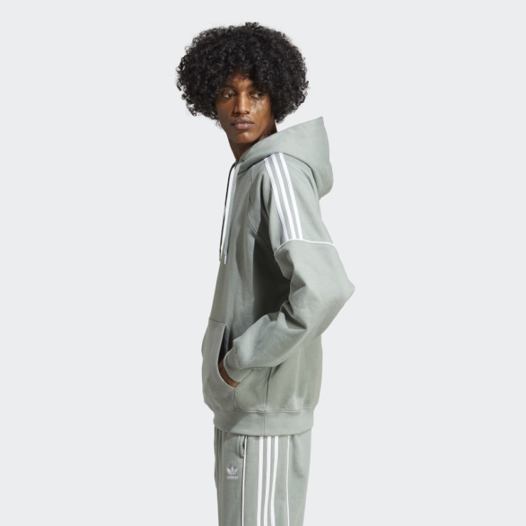 Adidas Rekive Sudadera Con Capucha Verde Plata Caliente