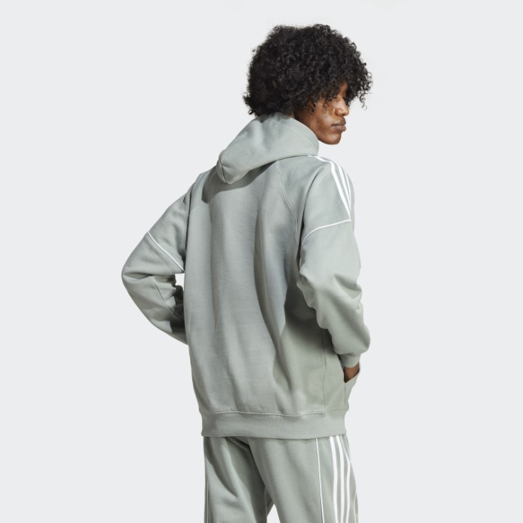 Adidas Rekive Sudadera Con Capucha Verde Plata Caliente