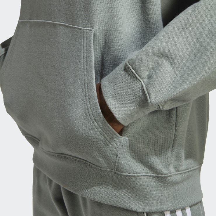 Adidas Rekive Sudadera Con Capucha Verde Plata Caliente