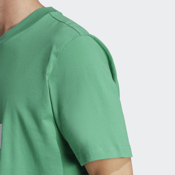 Futuro Iconos Insignia De Deporte Camiseta Corte Verde Adidas