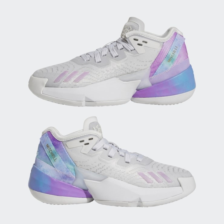 Adidas Blancas Número 4 Zapatos De Baloncesto