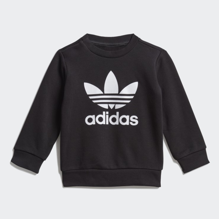 Conjunto De Sudadera Negra Adidas