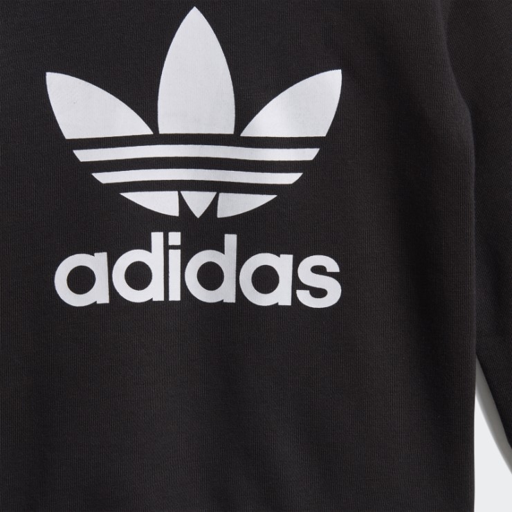 Conjunto De Sudadera Negra Adidas