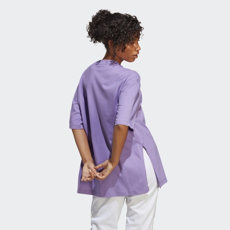 Camiseta Dance Oversize Violeta Adidas