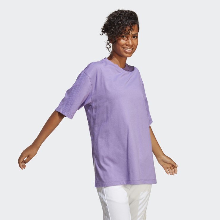 Camiseta Dance Oversize Violeta Adidas