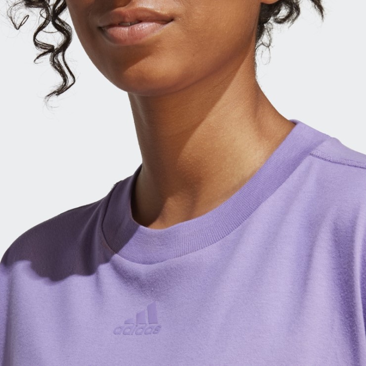 Camiseta Dance Oversize Violeta Adidas