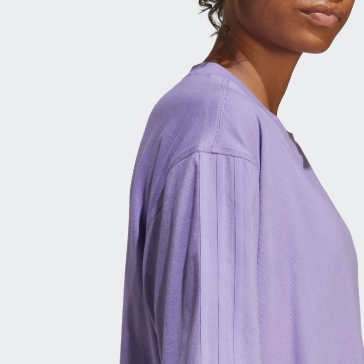 Camiseta Dance Oversize Violeta Adidas