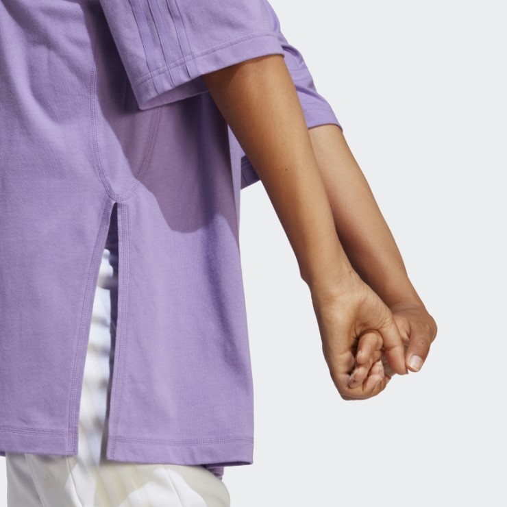 Camiseta Dance Oversize Violeta Adidas
