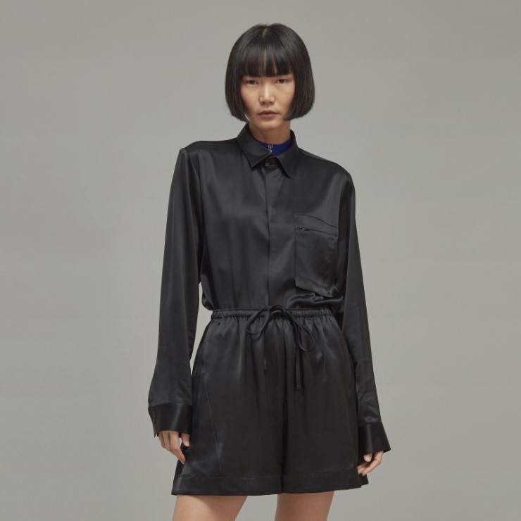 Adidas Y-3 Tech Seda Camiseta De Manga Larga Caliente