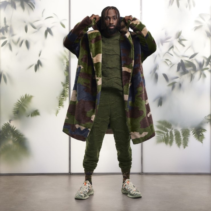 Adidas Aop Camo Abrigo De Piel Sintética (todos Los Géneros)