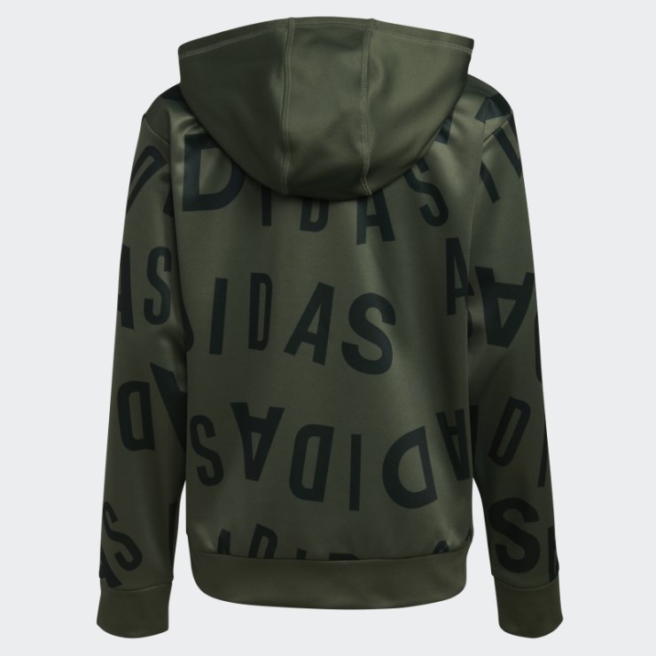 Adidas Sudadera Con Capucha Verde óxido Linaje Amor