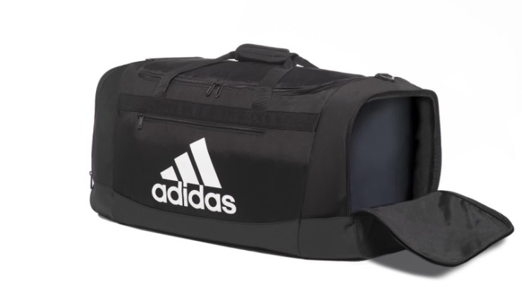 Bolsa Adidas Defender Gris Mediana Grande