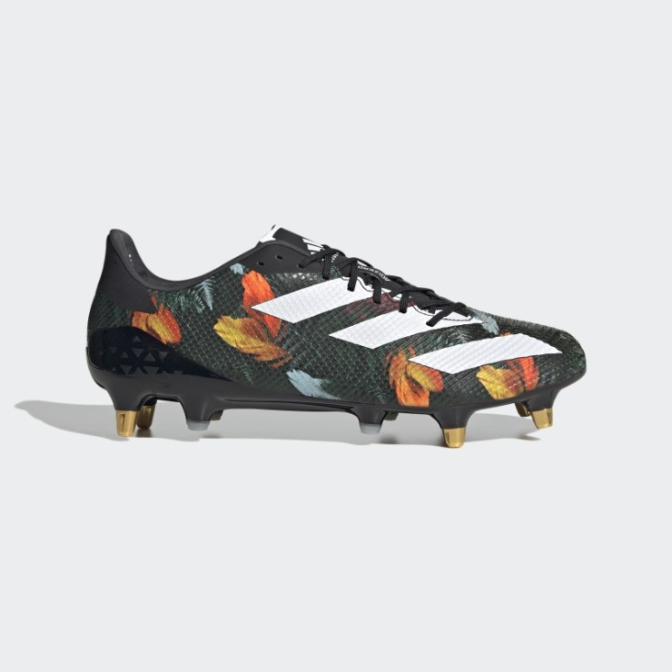 Botas De Rugby Adizero Rs7 Para Terreno Blando Negras Adidas