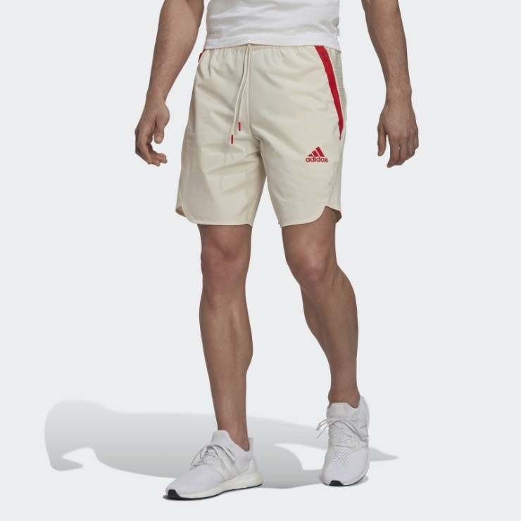Diseñado Para El Día Del Juego Shorts Adidas Blancos