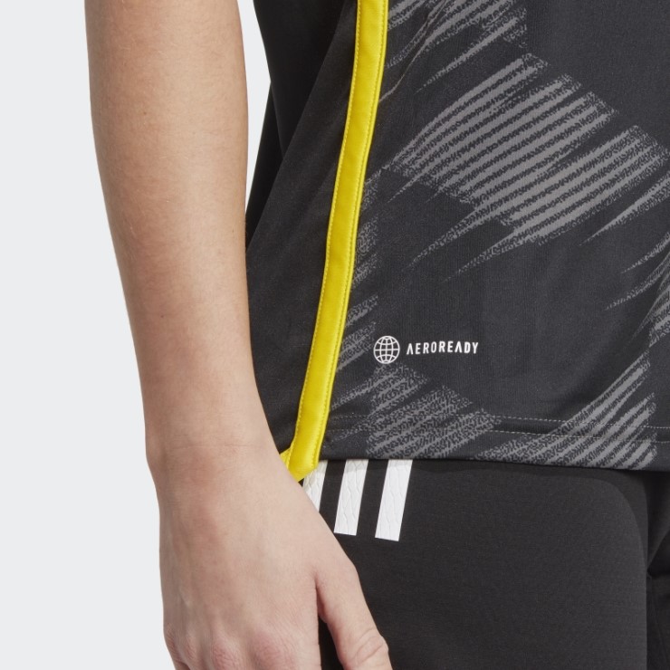 Camiseta Adidas Columbus Crew 23/24 Segunda Equipación Amarillo Elegante