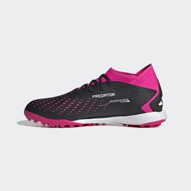 Negro Adidas Predator Precision.3 Turf Zapatos De Fútbol