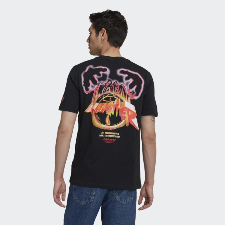 Camiseta Negra Adidas X Paris Basketball Carpenter