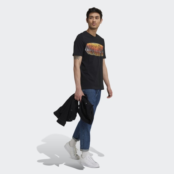 Camiseta Negra Adidas X Paris Basketball Carpenter