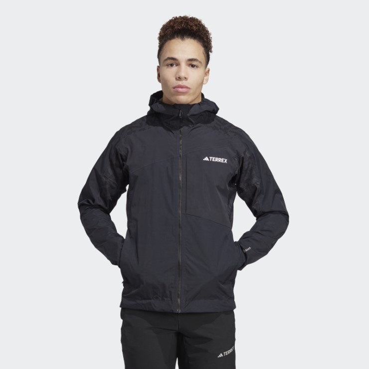 Adidas Terrex Xperior Hybrid Rain.rdy Chaqueta Negra
