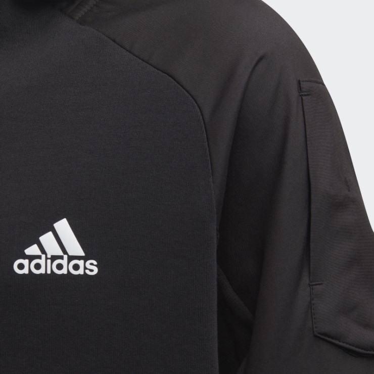 Diseñado Para Gameday Sudadera Con Cremallera Completa Adidas Negro