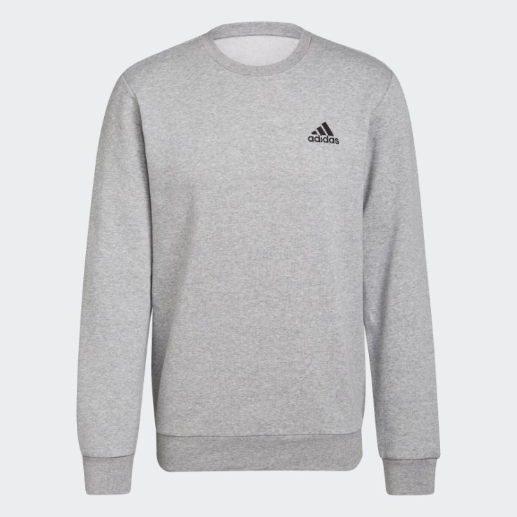Sudadera Adidas Essentials Gris Medio