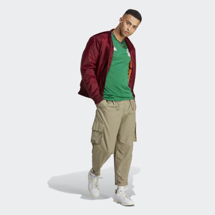 Camiseta Mexico Local Aficionado Verde Adidas