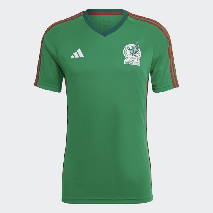 Camiseta Mexico Local Aficionado Verde Adidas