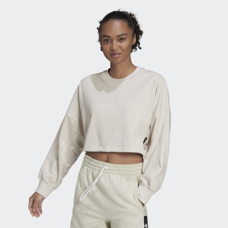 Botanic Multidye Mel Adidas Sportswear Studio Lounge Summer Crew Sudadera Moda