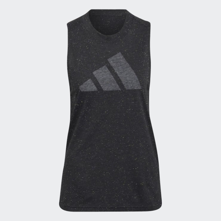 Camiseta Sin Mangas Future Icons Winners 3.0 Black Melange Adidas