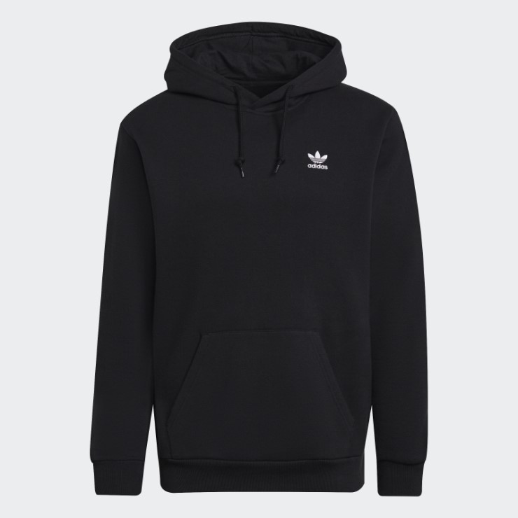 Sudadera Con Capucha Adidas Adicolor Essentials Trefoil Negro